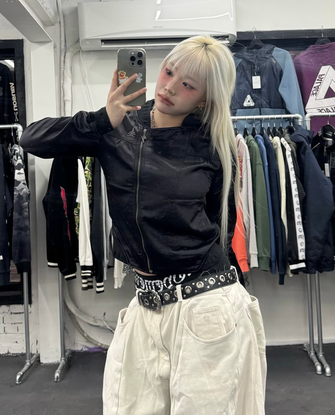 히스테릭 글래머 글로시 블루종 상품이미지2