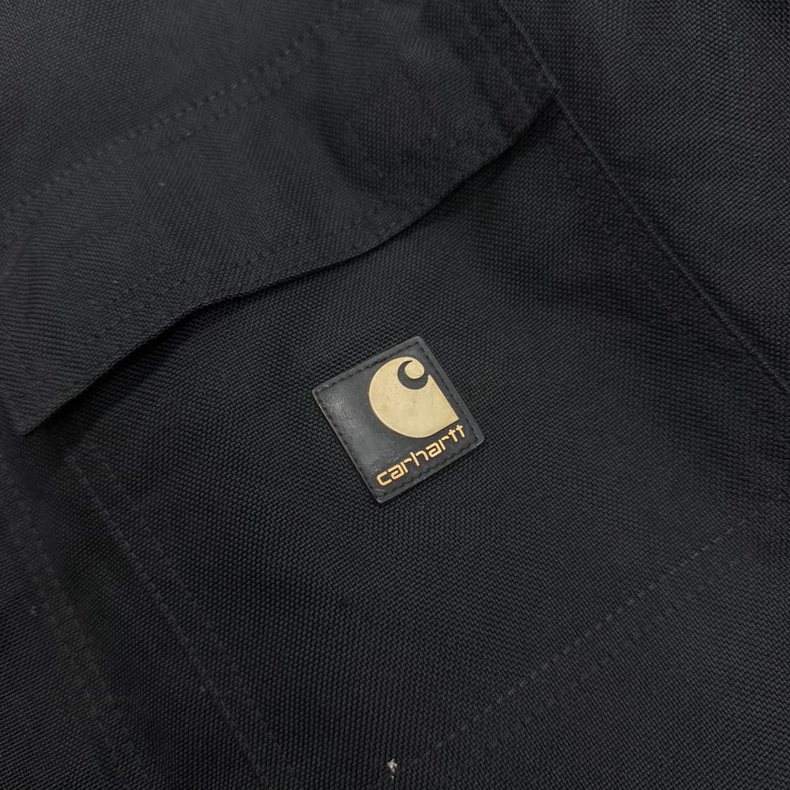칼하트 OG C55 덕캔버스 페이딩 워크자켓 블랙 상품이미지5