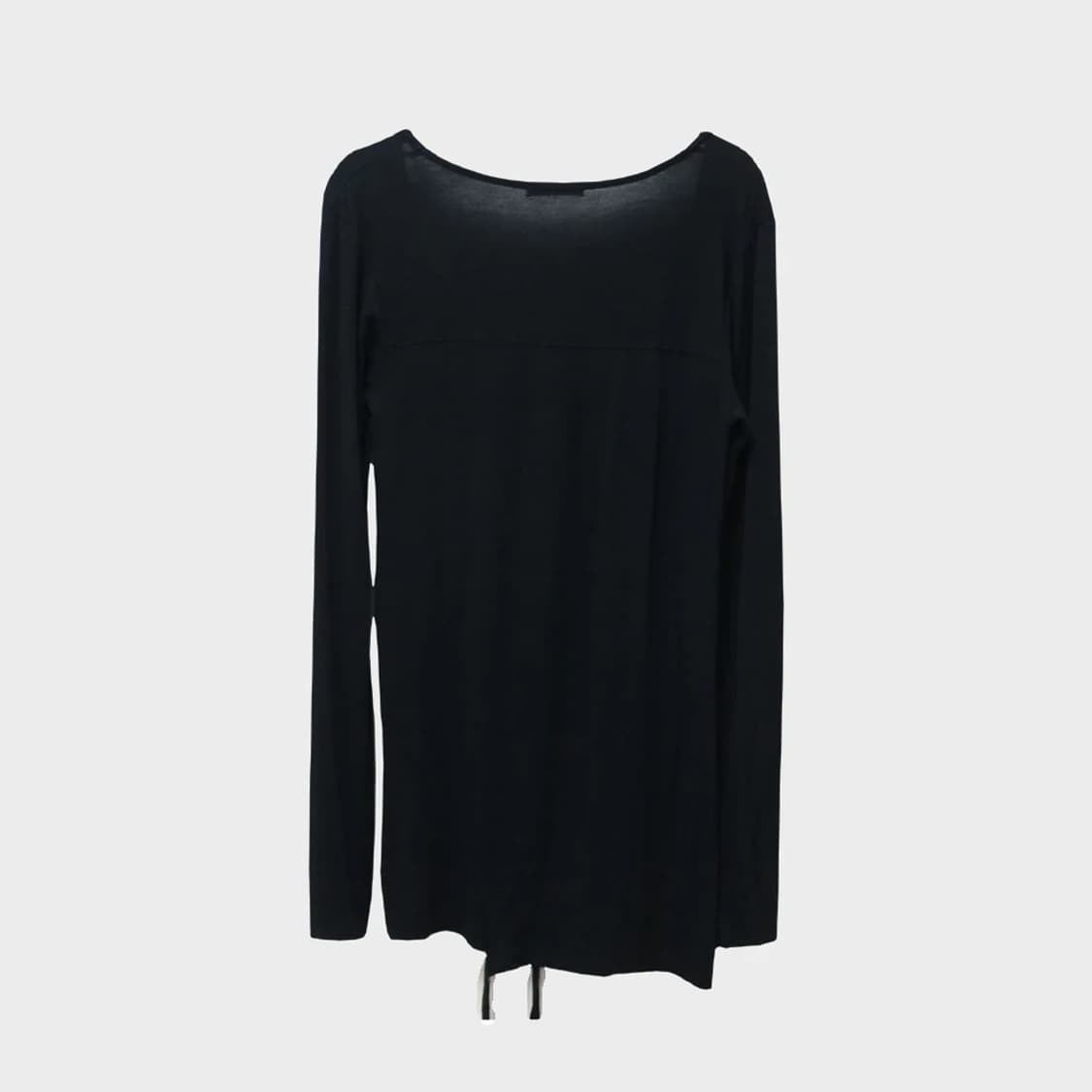 SLY 딥넥 커티드 긴팔 티셔츠 63429 상품이미지2