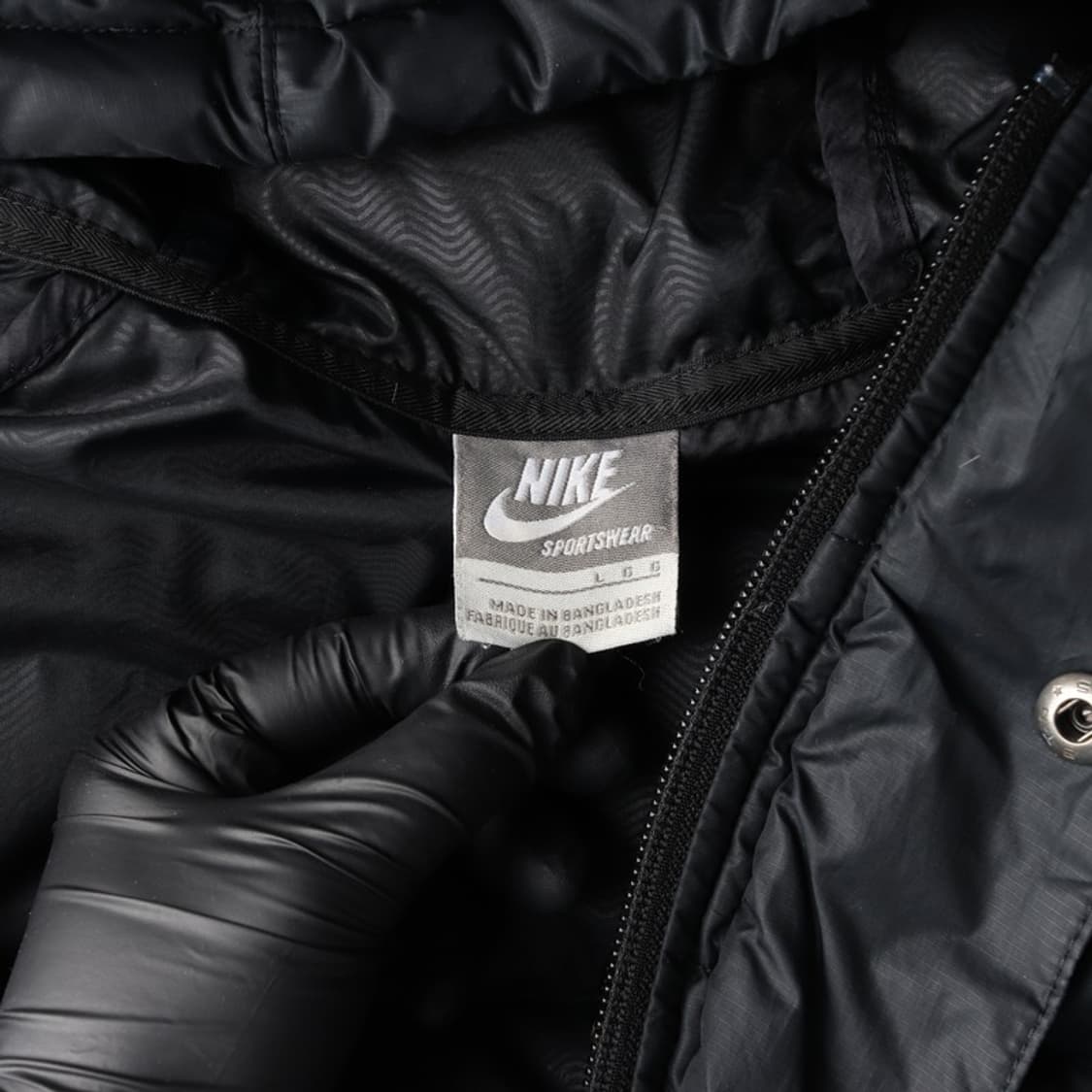 나이키 NSW 후드 다운 자켓 블랙 L 상품이미지6