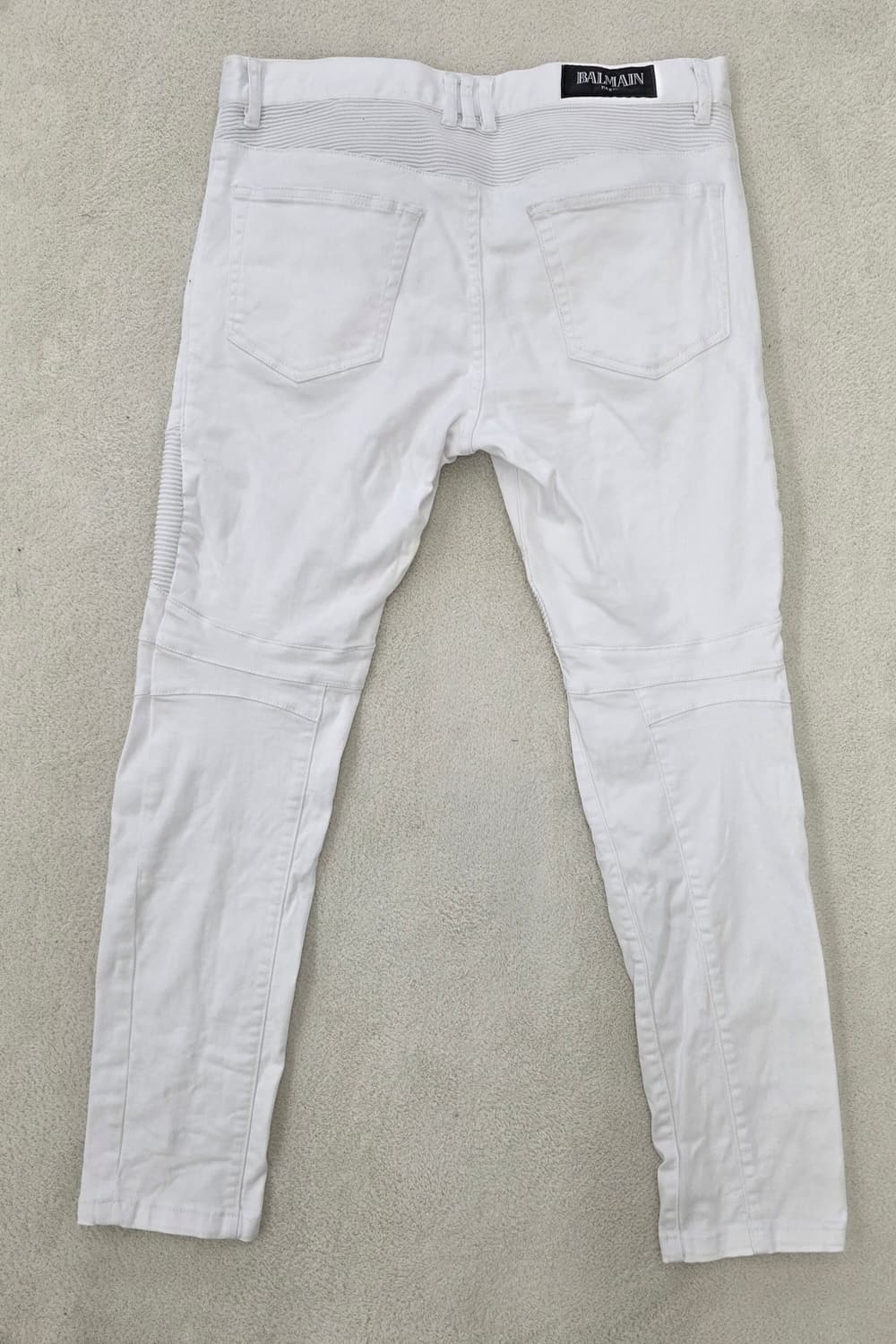 [정품] 발망 더티워싱 슬림 바이커진.  
싸이즈 35 상품이미지3