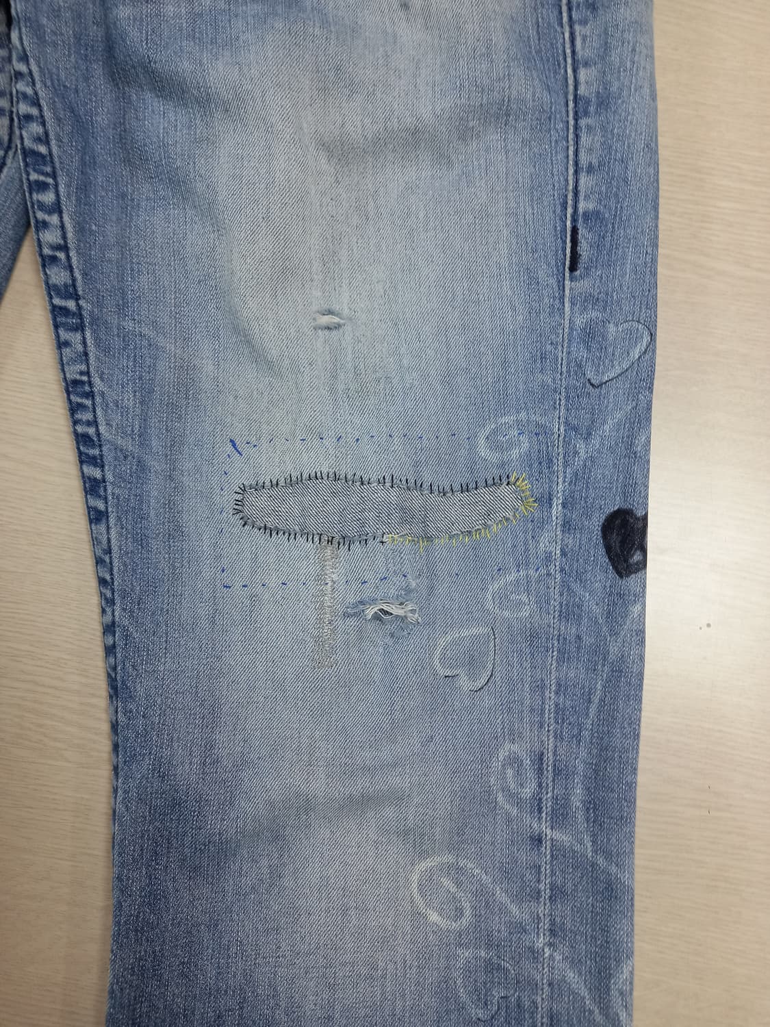 35-36 트루릴리젼 USA 워싱 일자진 커스텀 36-443 상품이미지9