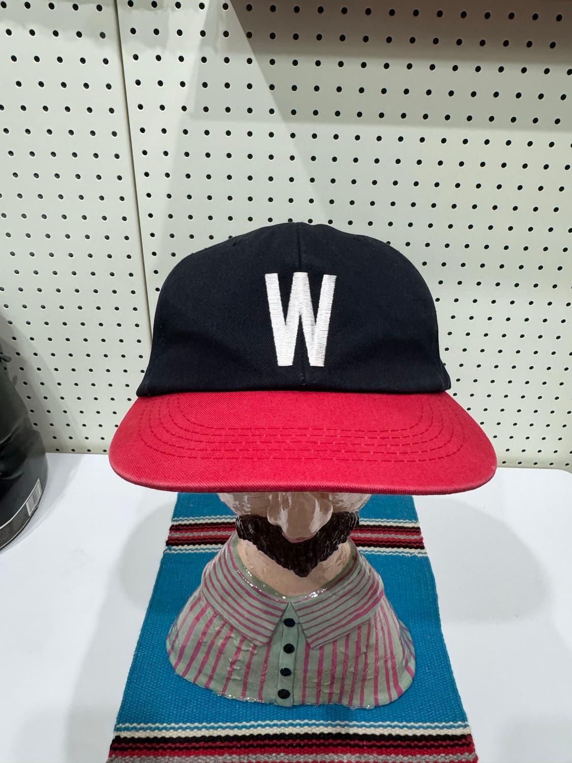 Vintage W logo 2tone cap 🧢 상품이미지2