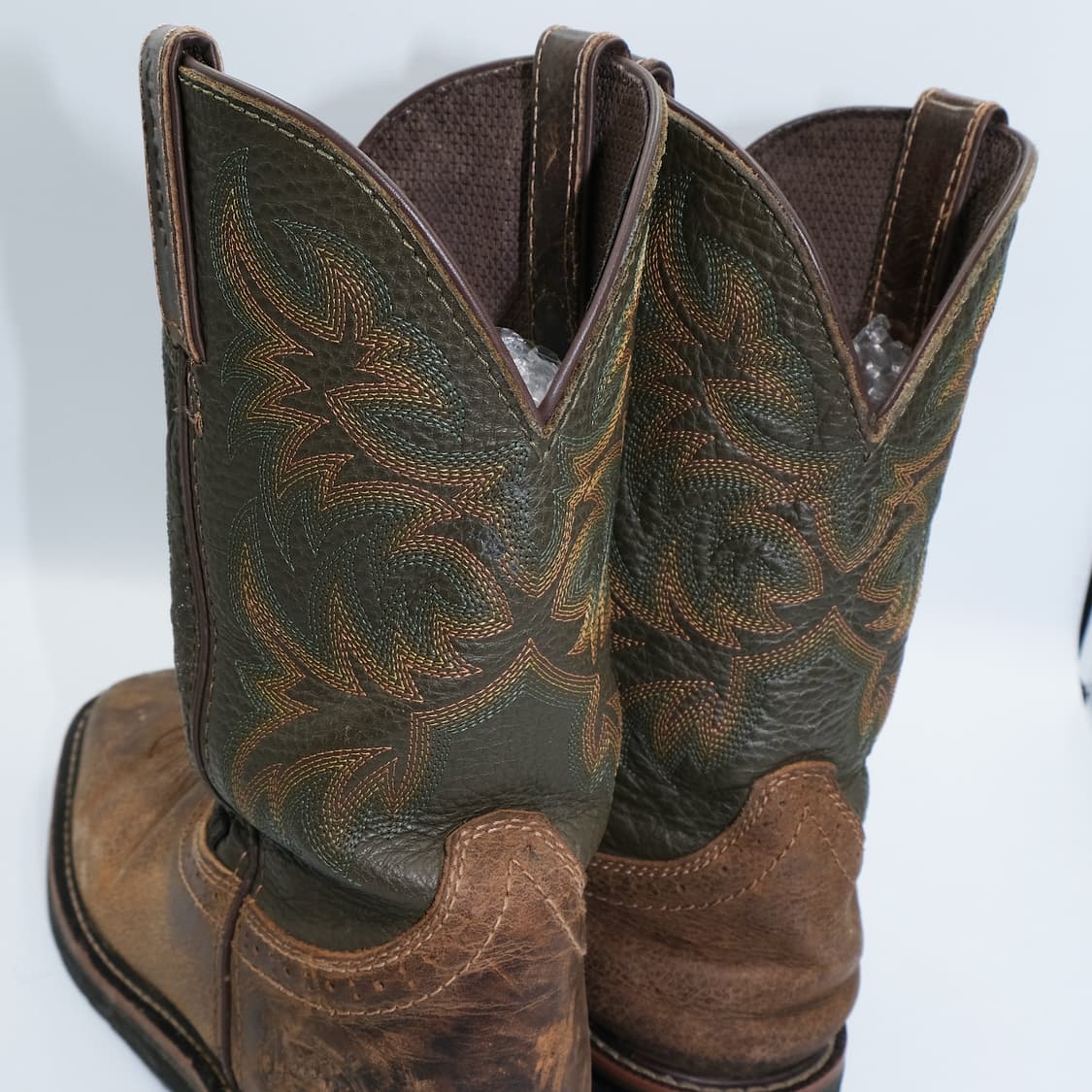 저스틴 스퀘어토 웨스턴 레더 부츠 9.5(275)사이즈 BT27508 상품이미지7