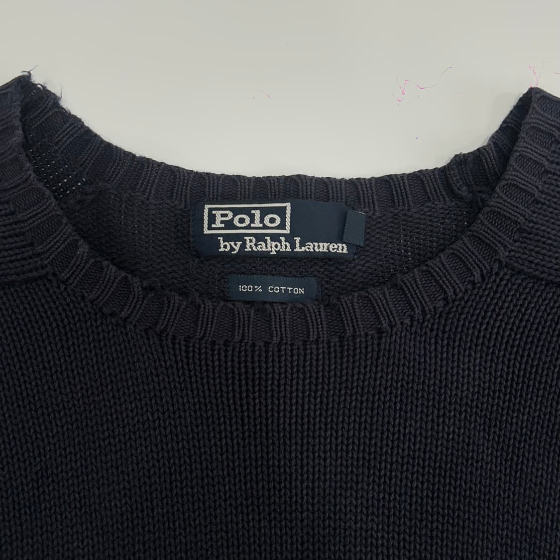 Polo 폴로 버건디포니 네이비니트 상품이미지5