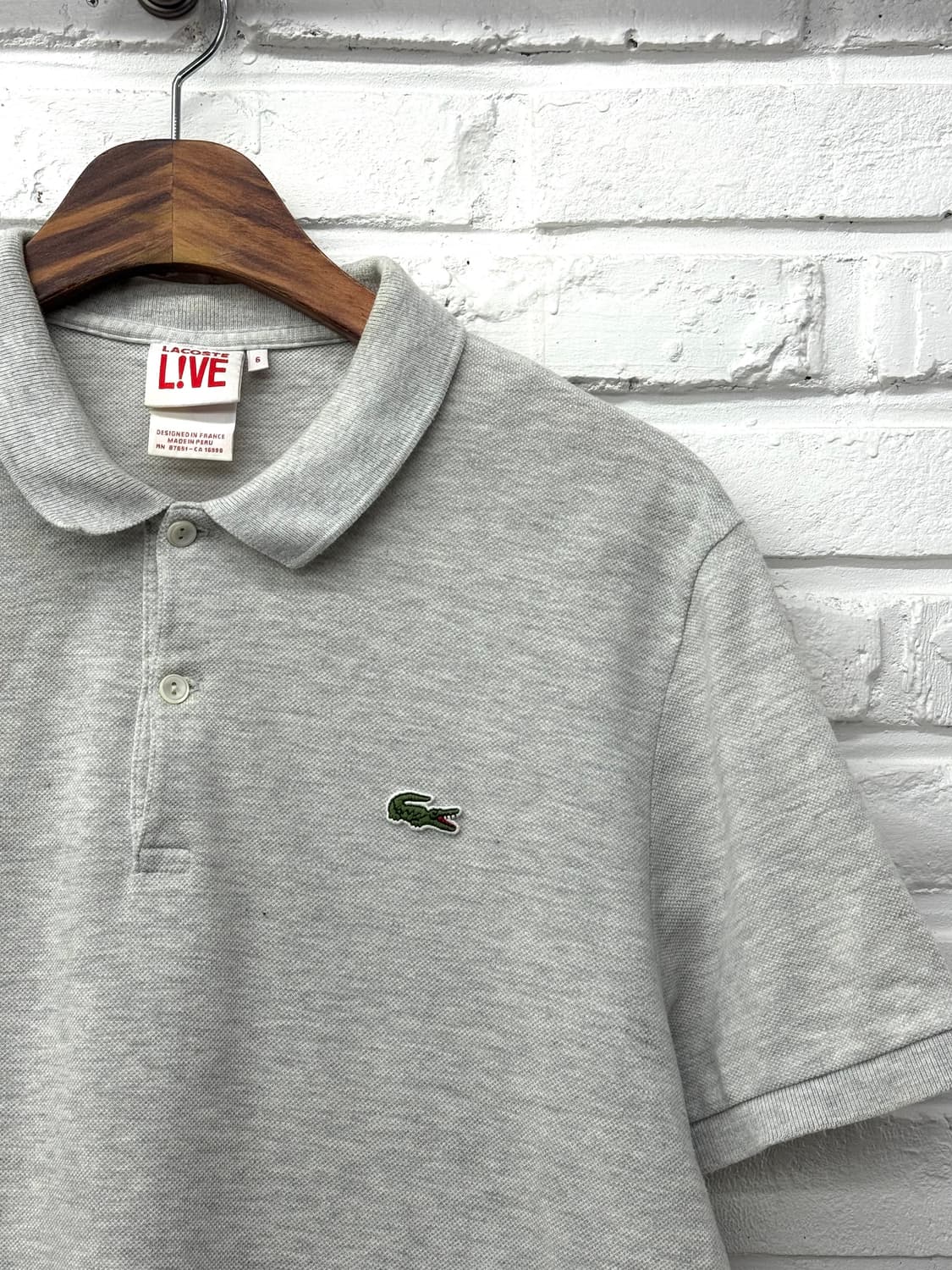 라코스테 그레이 pk반팔티 상품이미지4