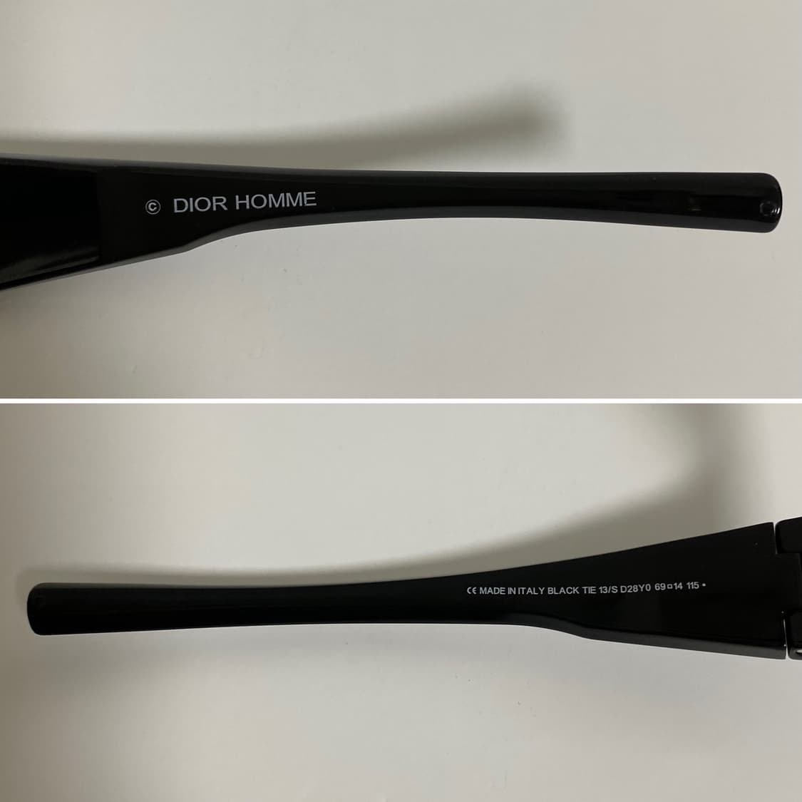 2003FW Dior HOMME LUSTER BLACK TIE 선글라스 상품이미지7