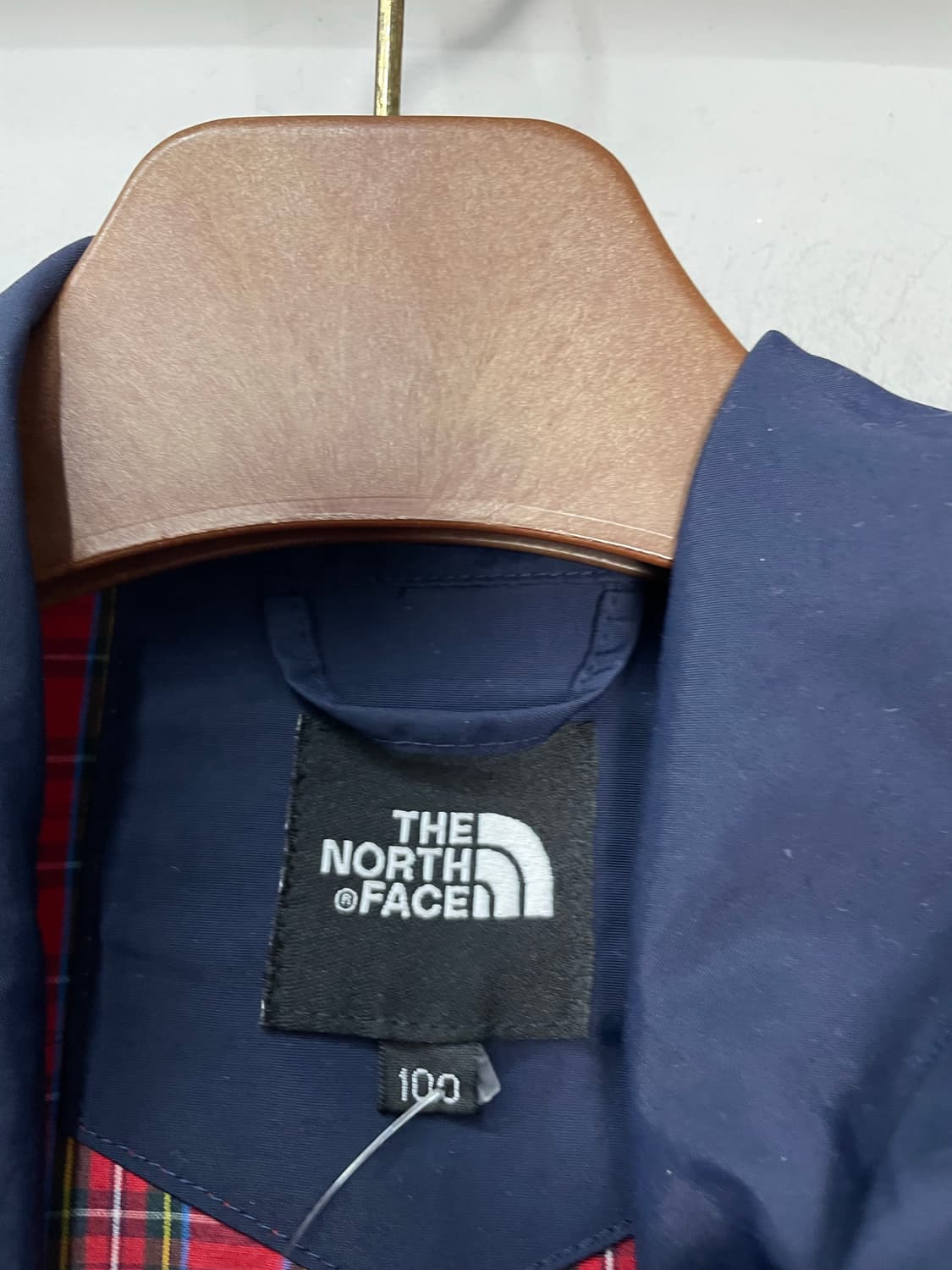 노스페이스 레드 체크 바람막이 H1994 상품이미지6