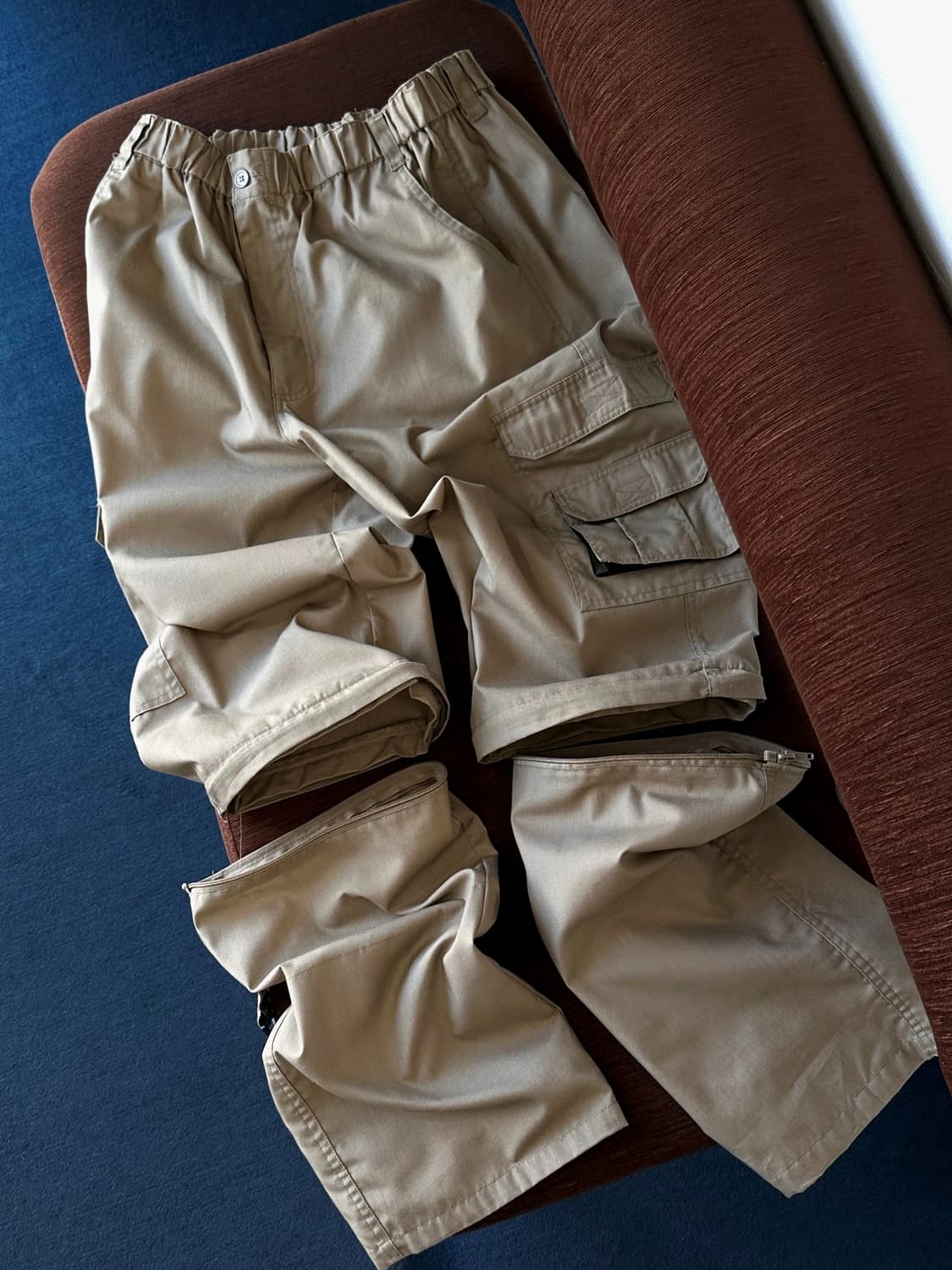 3way light fabric design utility pants 상품이미지2