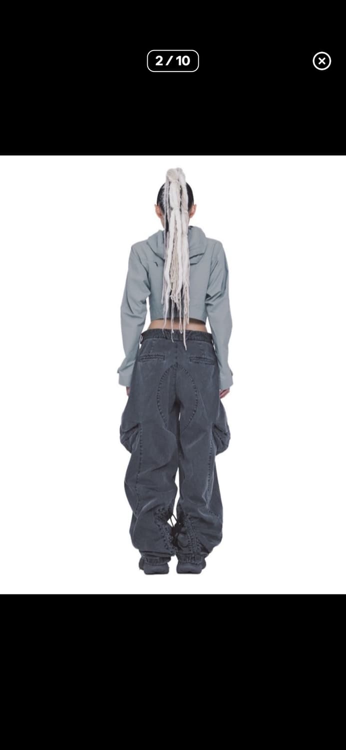 혜인서 워시드 카고 팬츠 1사이즈 상품이미지3