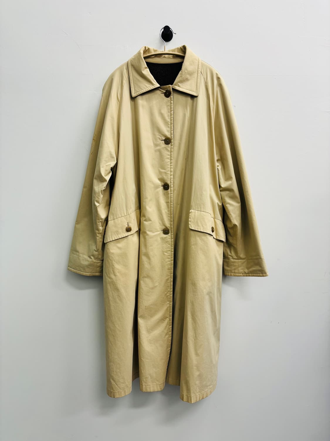 이탈리아 빈티지 프리미엄 리버시블 핸드메이드 롱 코트 상품이미지5