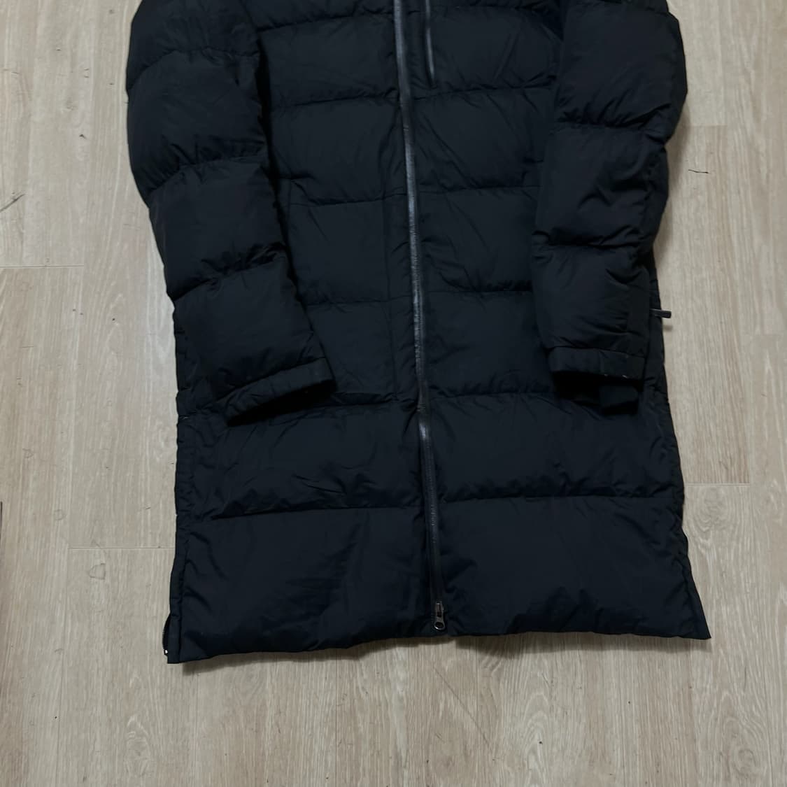 아디다스 덕다운 후드 롱패딩 S/90  상품이미지4