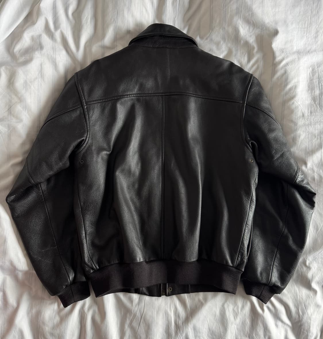 [M] 엘엘빈 ll bean A2 레더 자켓 상품이미지2