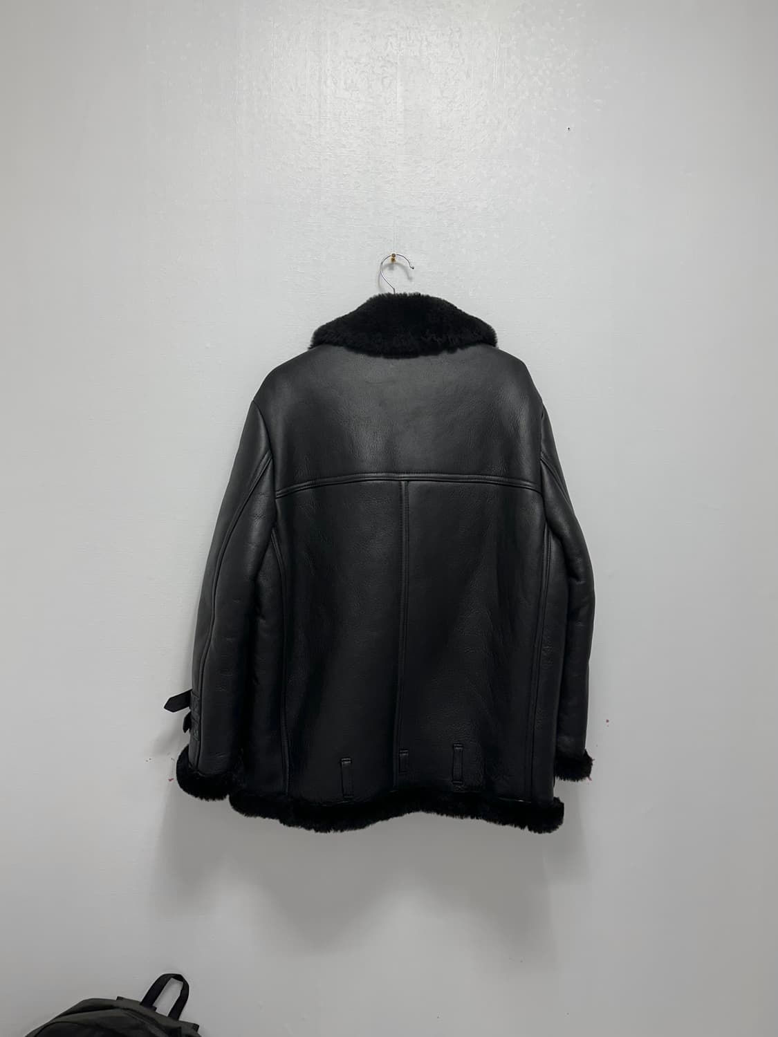 양털 시어링 가죽 무스탕 자켓 상품이미지8