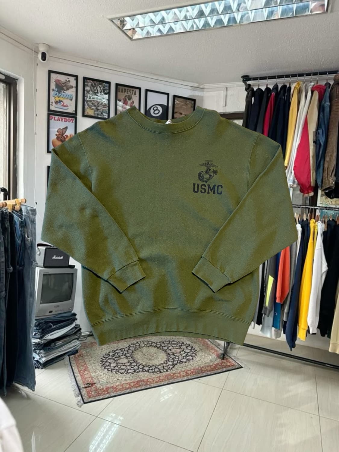 밀리터리 맨투맨 티셔츠 (Man L) AA1280 상품이미지1