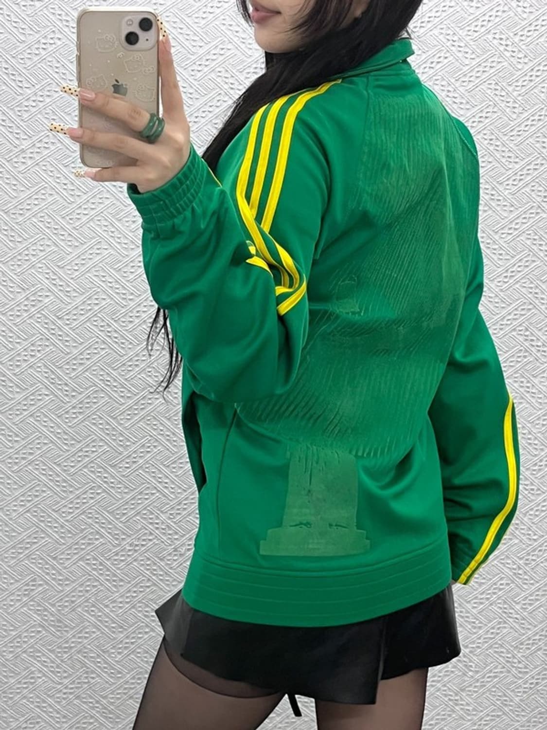 아디다스 베스킷볼 올드스쿨 레트로그린 져지 집업 M C10070 상품이미지1