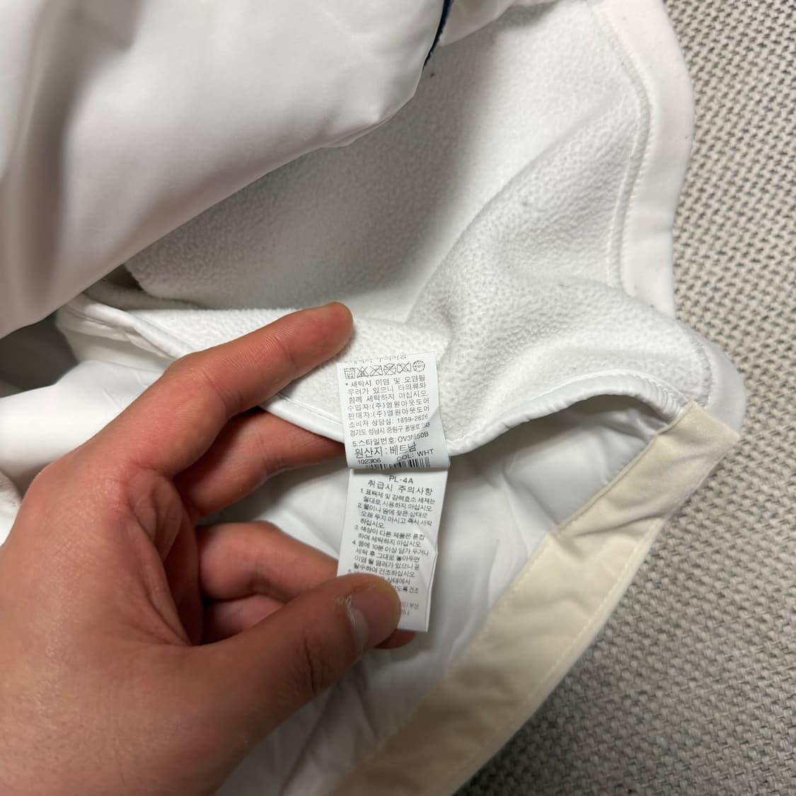 노스페이스 평창 올림픽 퀄팅 조끼 상품이미지5