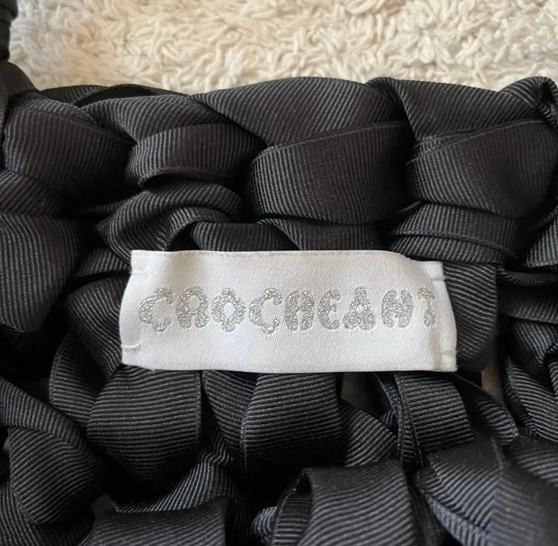 크로쉐안트 CROCHEANT 블랙 가방 상품이미지3