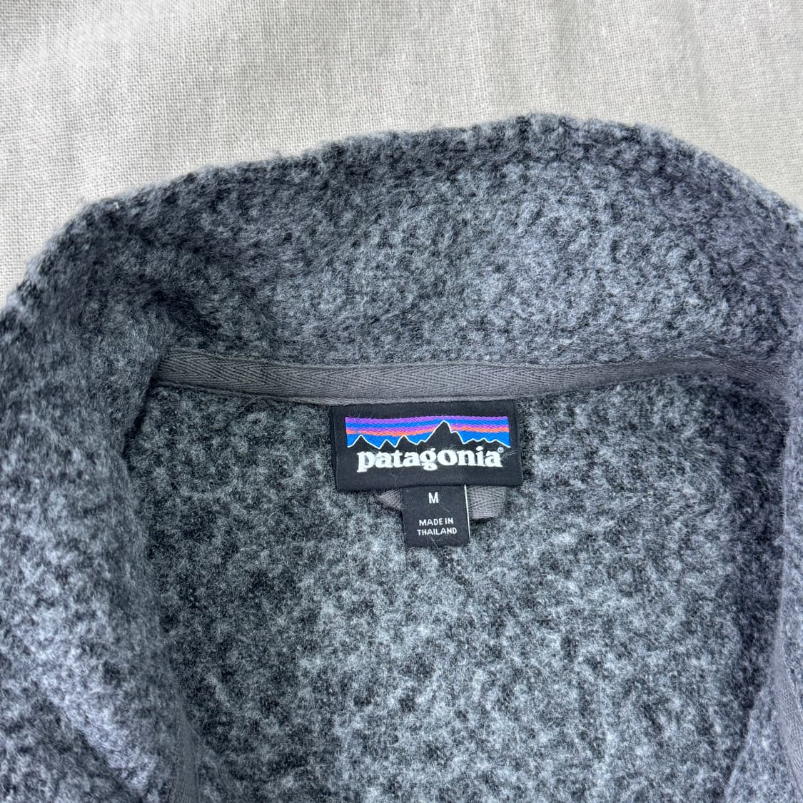  파타고니아 울리스터 차콜 플리스 자켓 M 상품이미지5