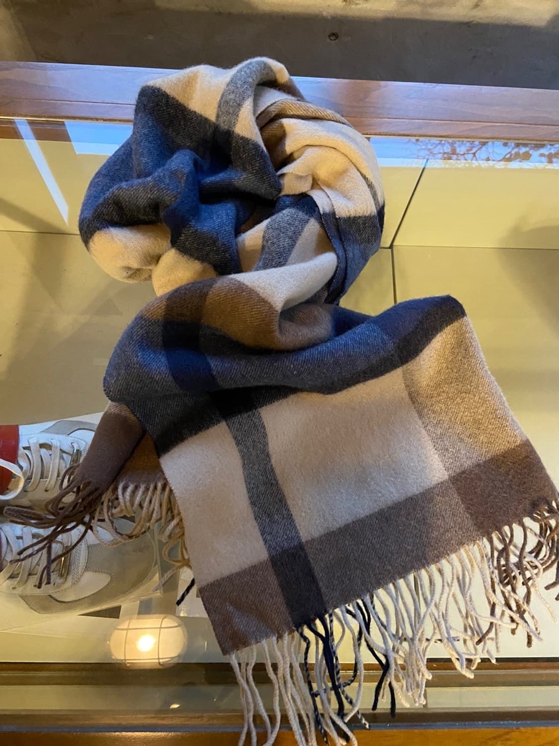 VTG 이태리 캐시미어 머플러 상품이미지1