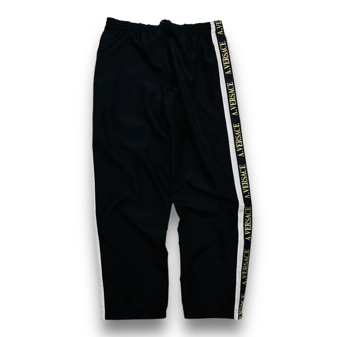 알프레도 베르사체 메두사 로고 다크 나일론 트랙 팬츠 상품이미지4