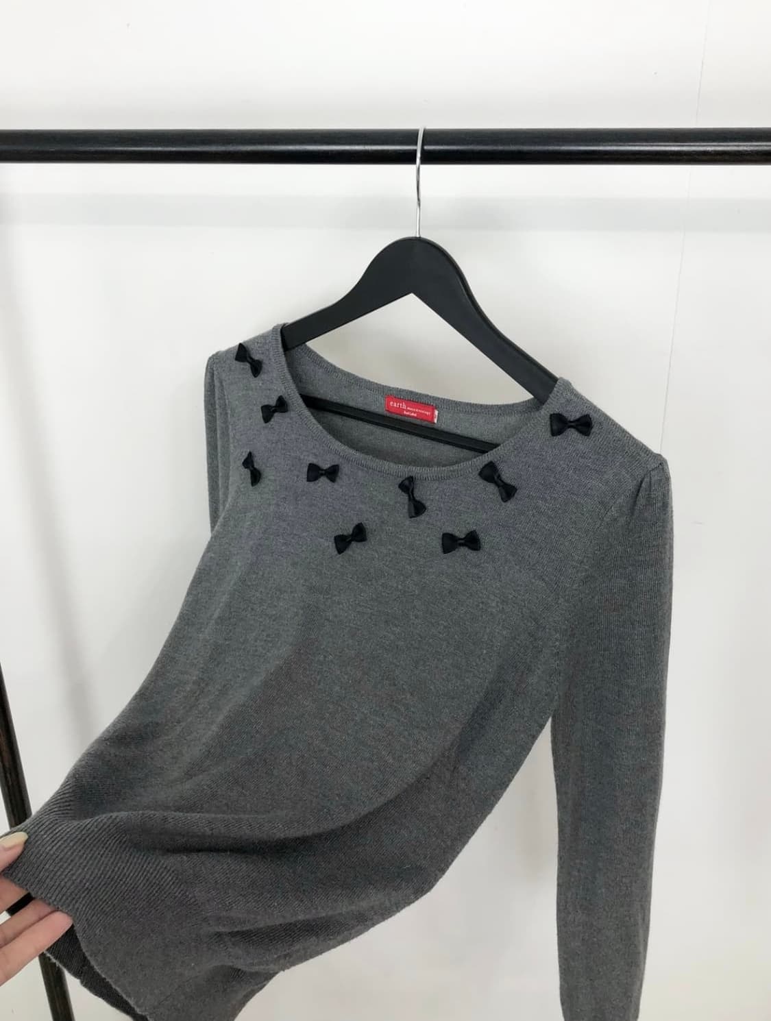 EARTH MUSIC & ECOLOGY ribbon knit 상품이미지2