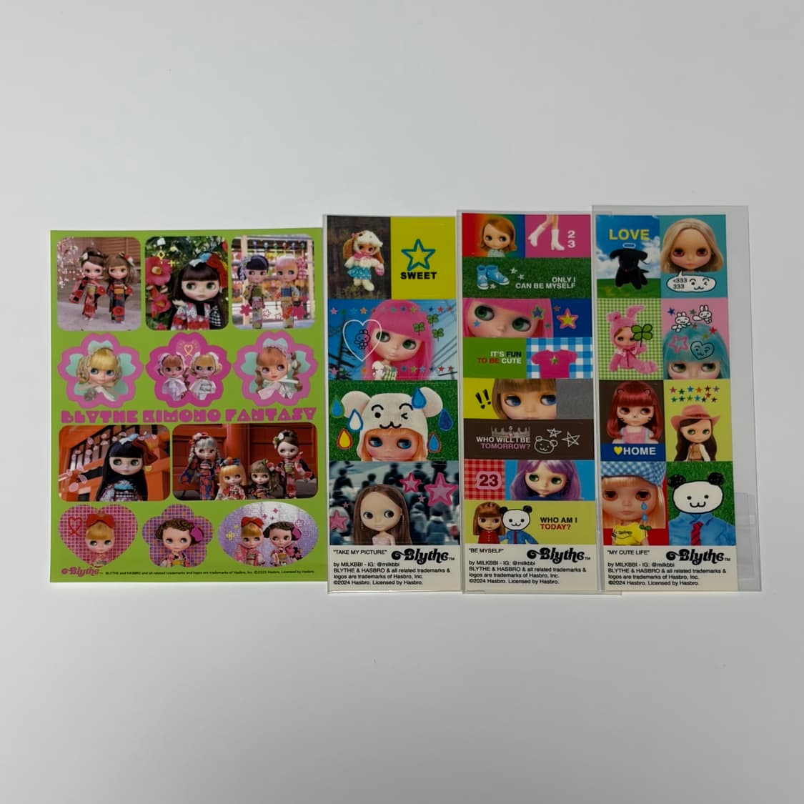 블라이스 스티커 6종/홀로그램 스티커 2종/조각 스티커 10종 상품이미지3