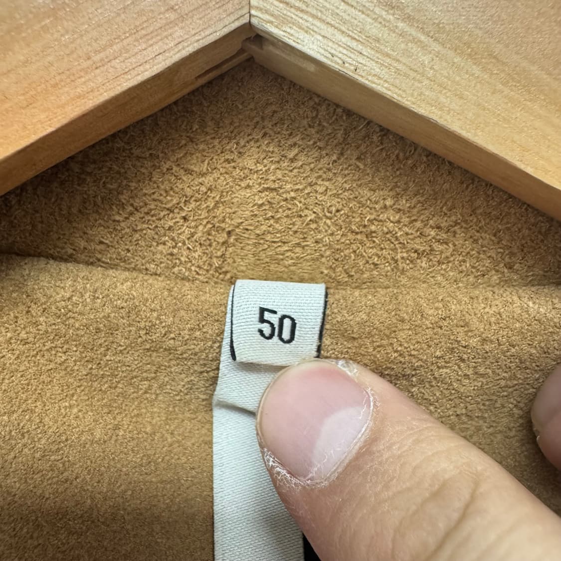 노이어 소가죽 스웨이드 자켓 상품이미지4