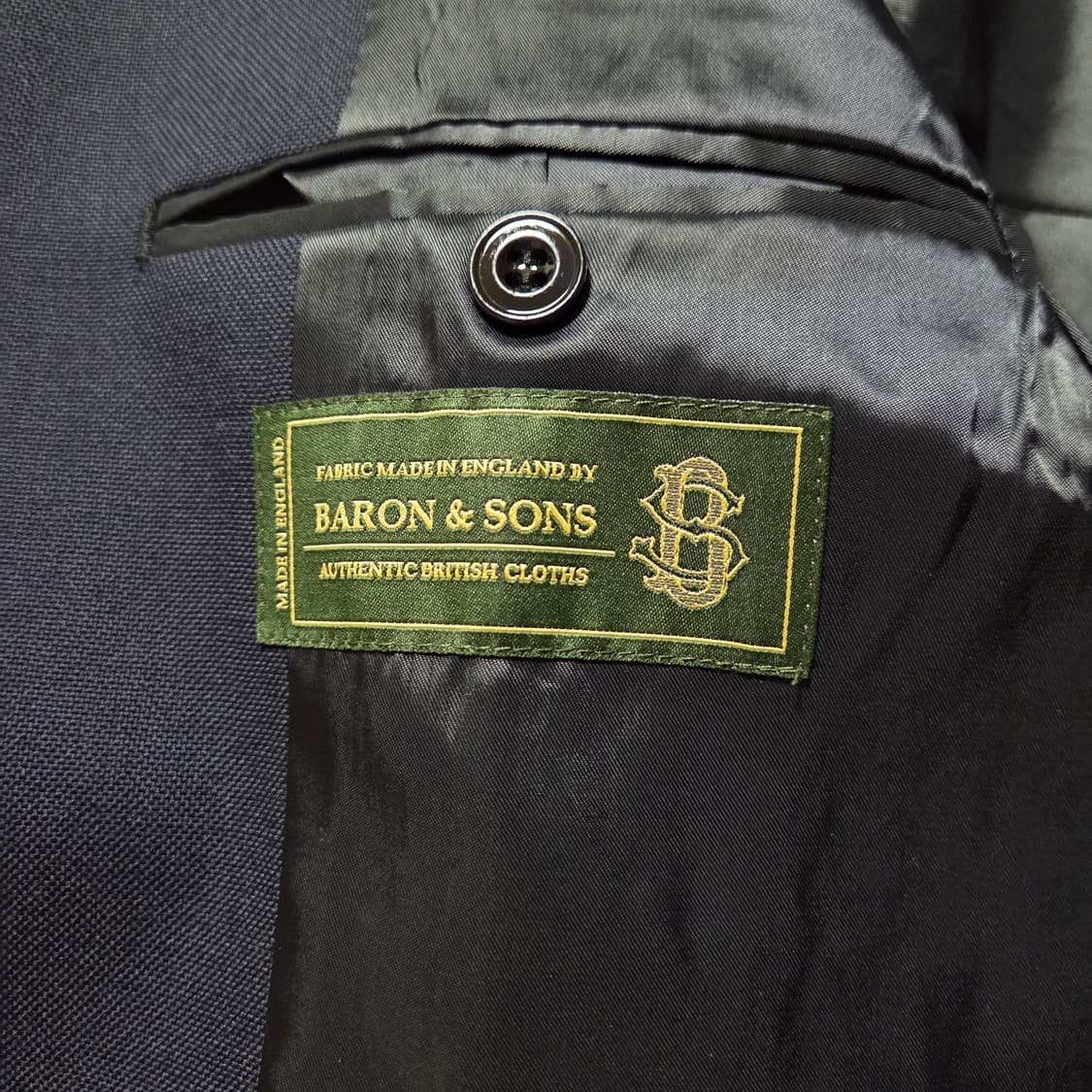 [1] 포터리 울 싱글 브레스티드 금장 자켓 다크네이비 / 재킷 상품이미지6