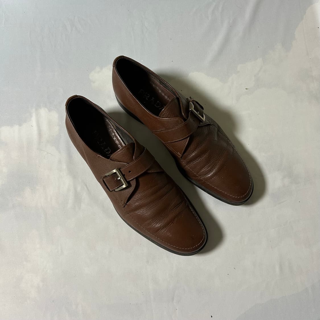 Prada buckle strap loafers 상품이미지2