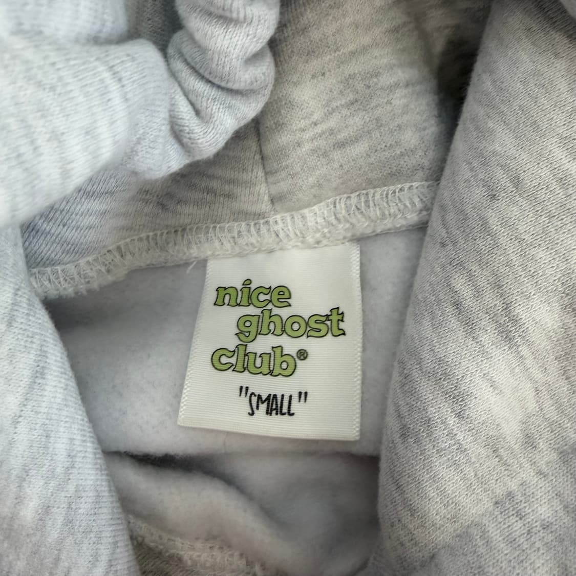 Nice ghost club 나이스고스트클럽 멜란지 후드티  상품이미지6