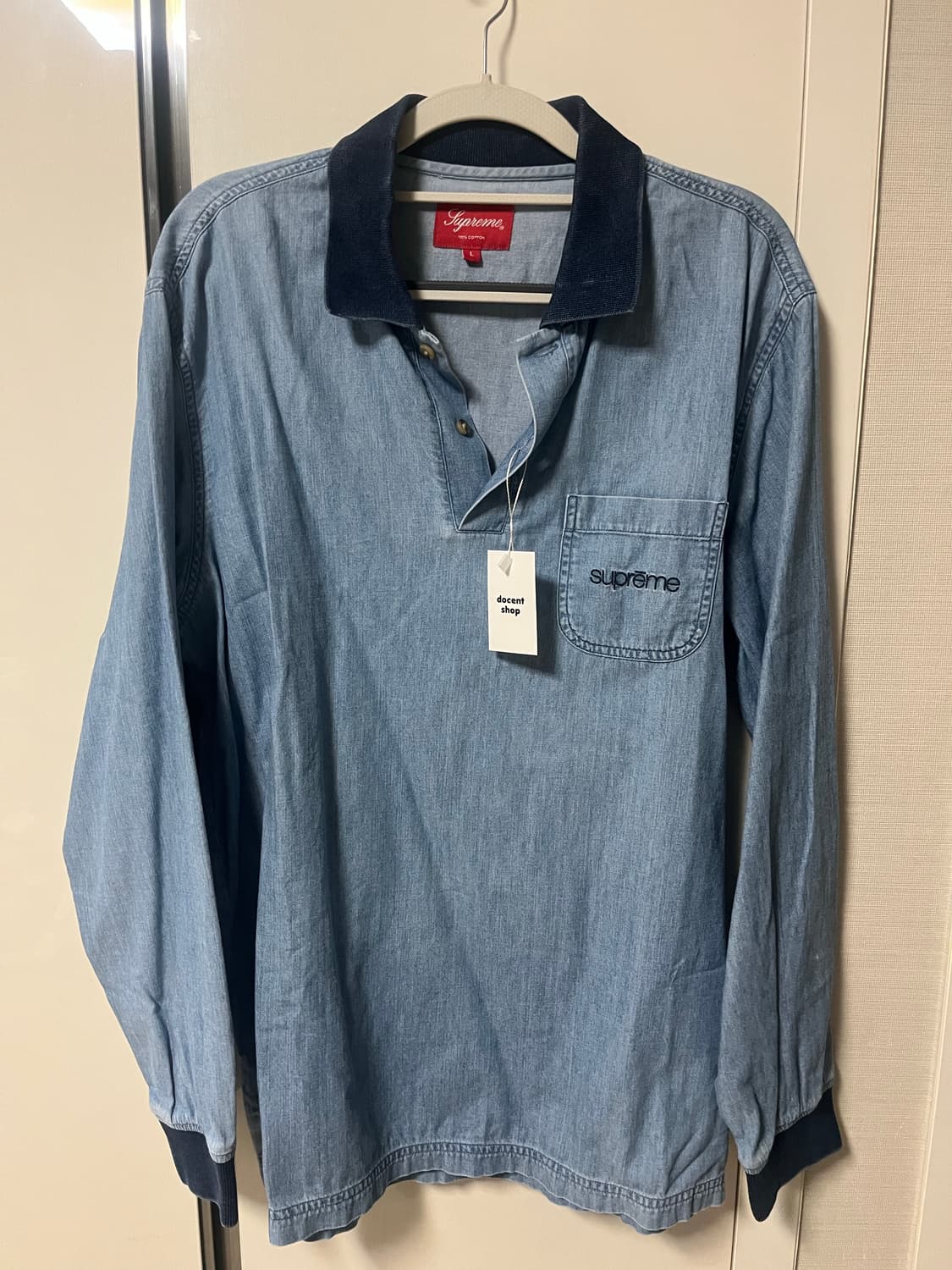 supreme 카라 롱슬리브 상품이미지8