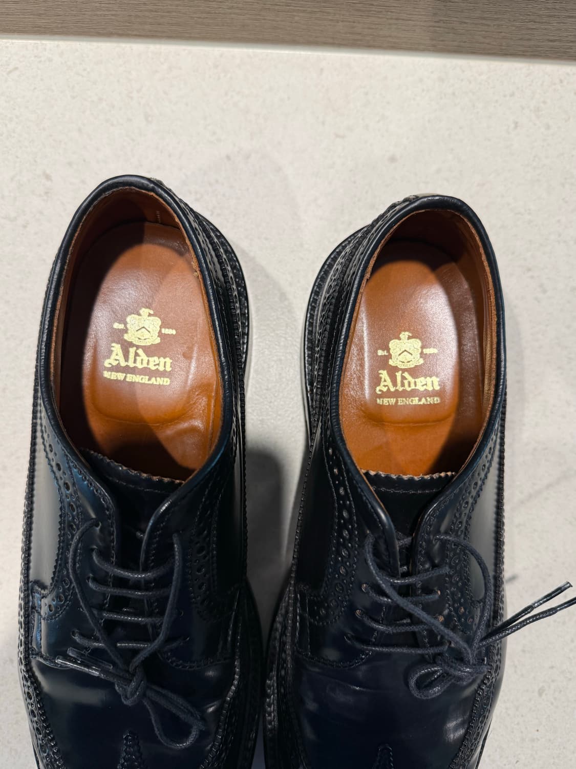 알든 9751 롱윙 더비 7.5d 상품이미지3