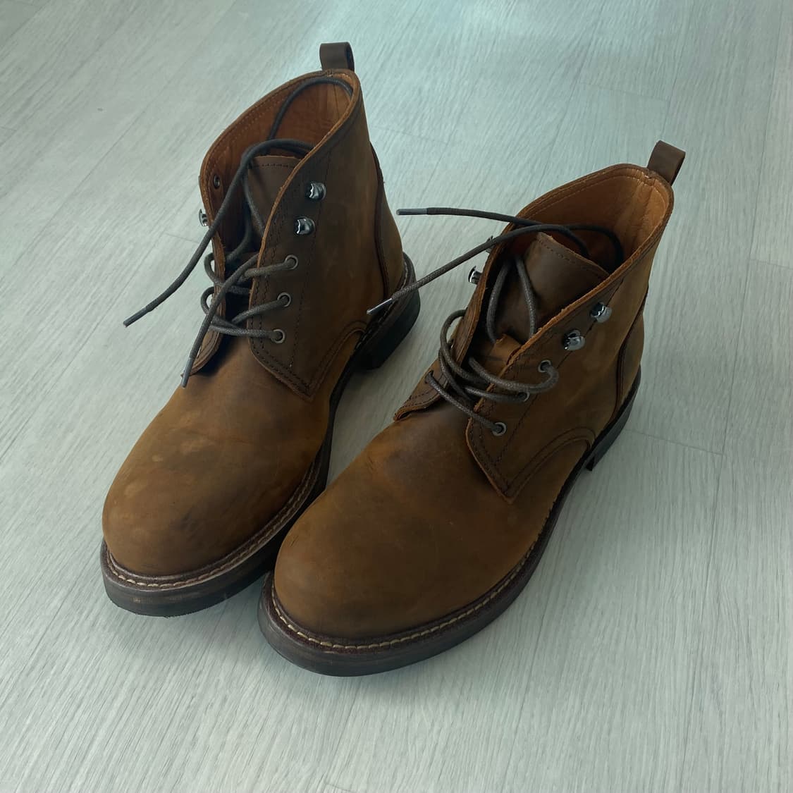 로맨틱무브 레일로드 워커 오일 빈티지 브라운 265 상품이미지2