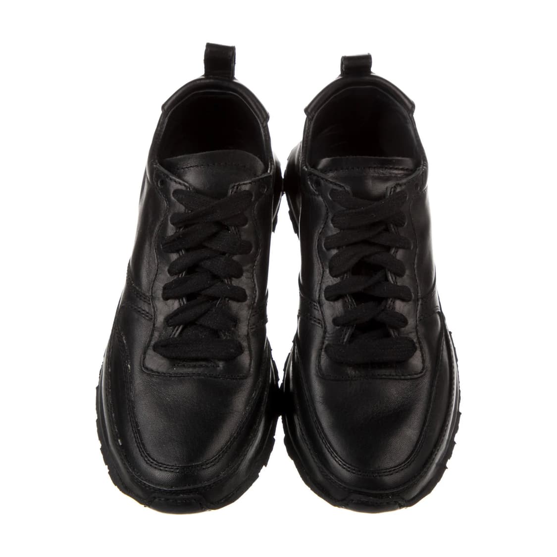 앤 드뮐미스터 Vitello Olio Nero 가죽 스니커즈 브랙 230 상품이미지1