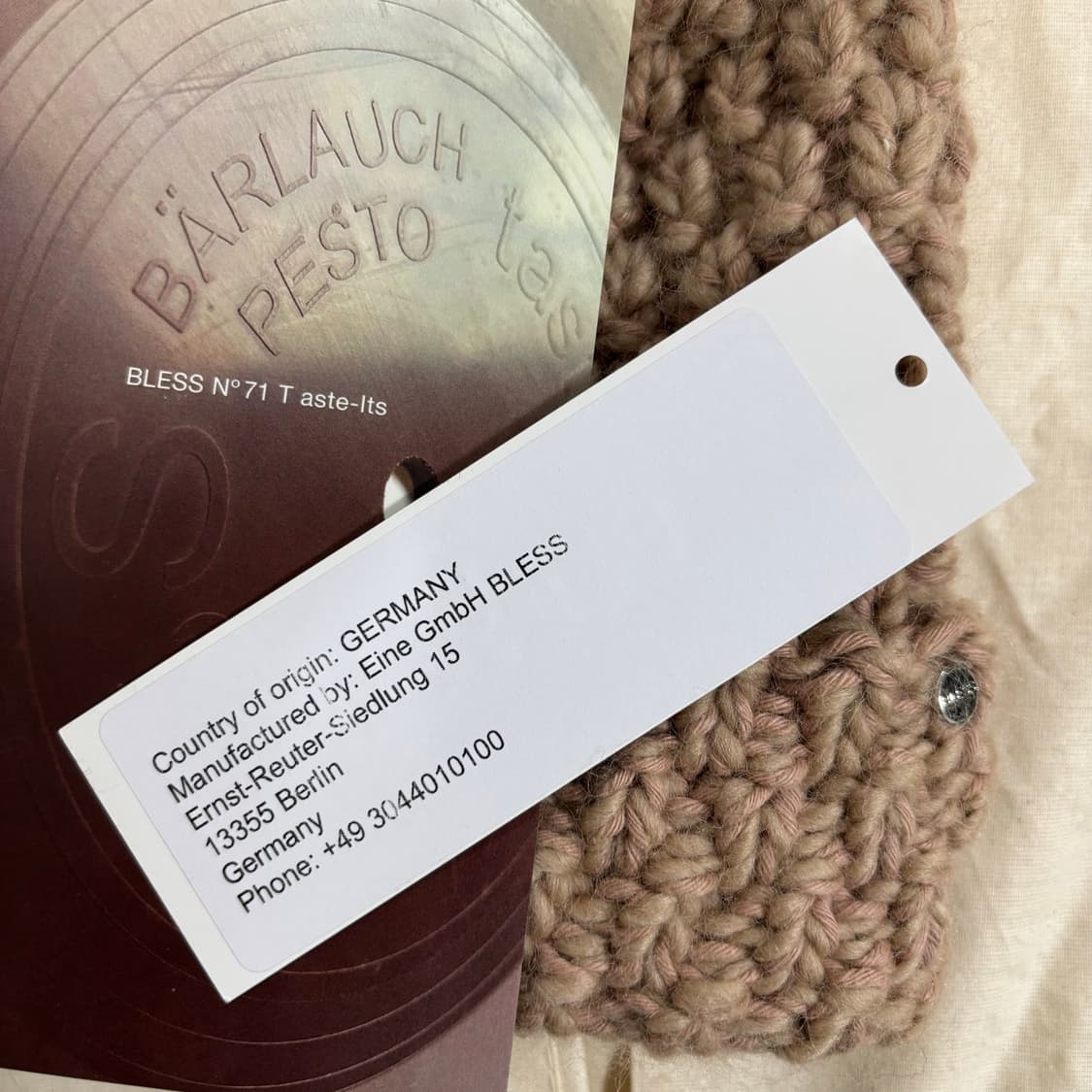 BLESS beanie 블레스 비니 상품이미지3