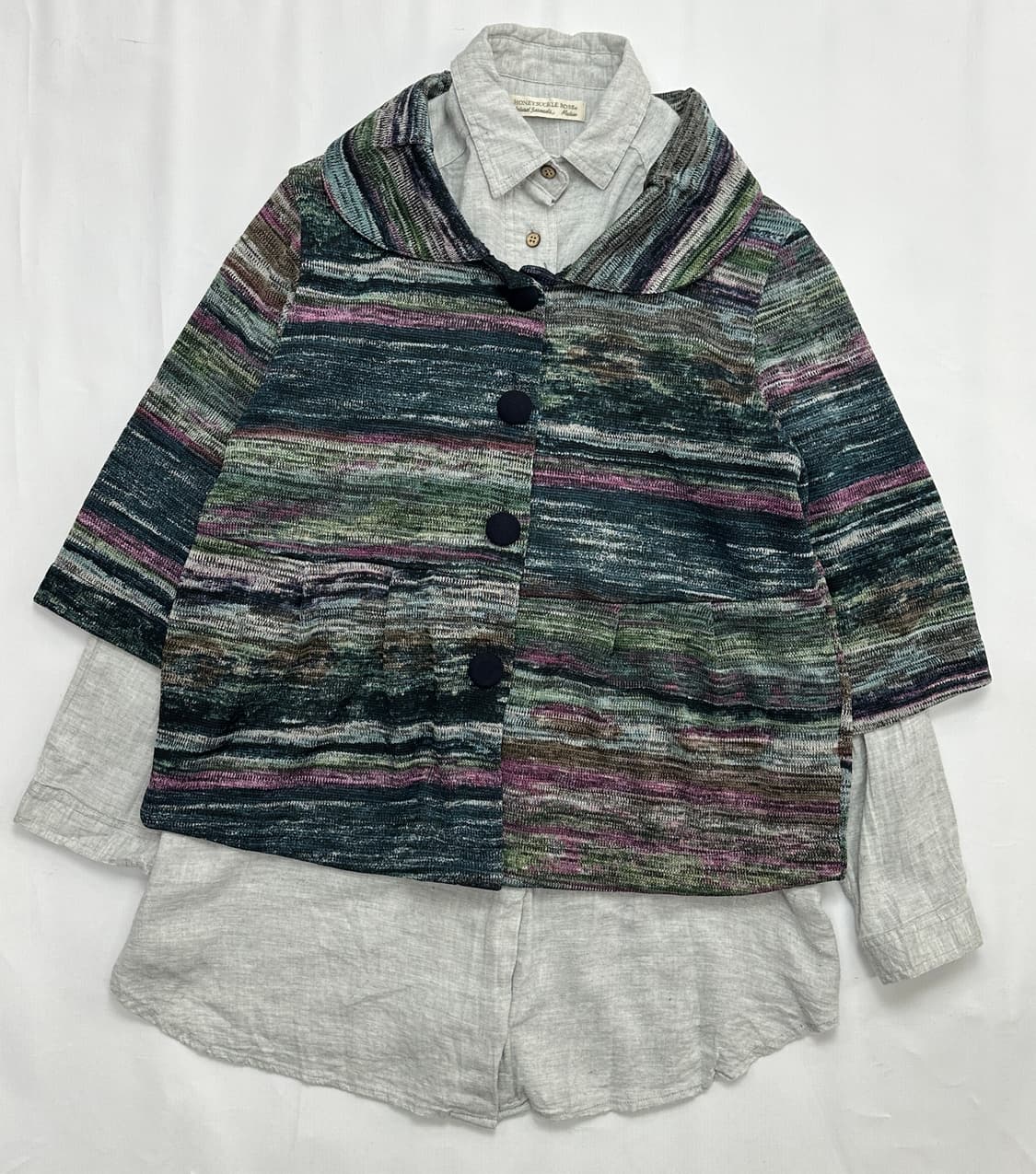 🍀하구미의 포레스트 코디세트🍀 셔츠 스커트 레이어드 그런지 러블리 상품이미지3