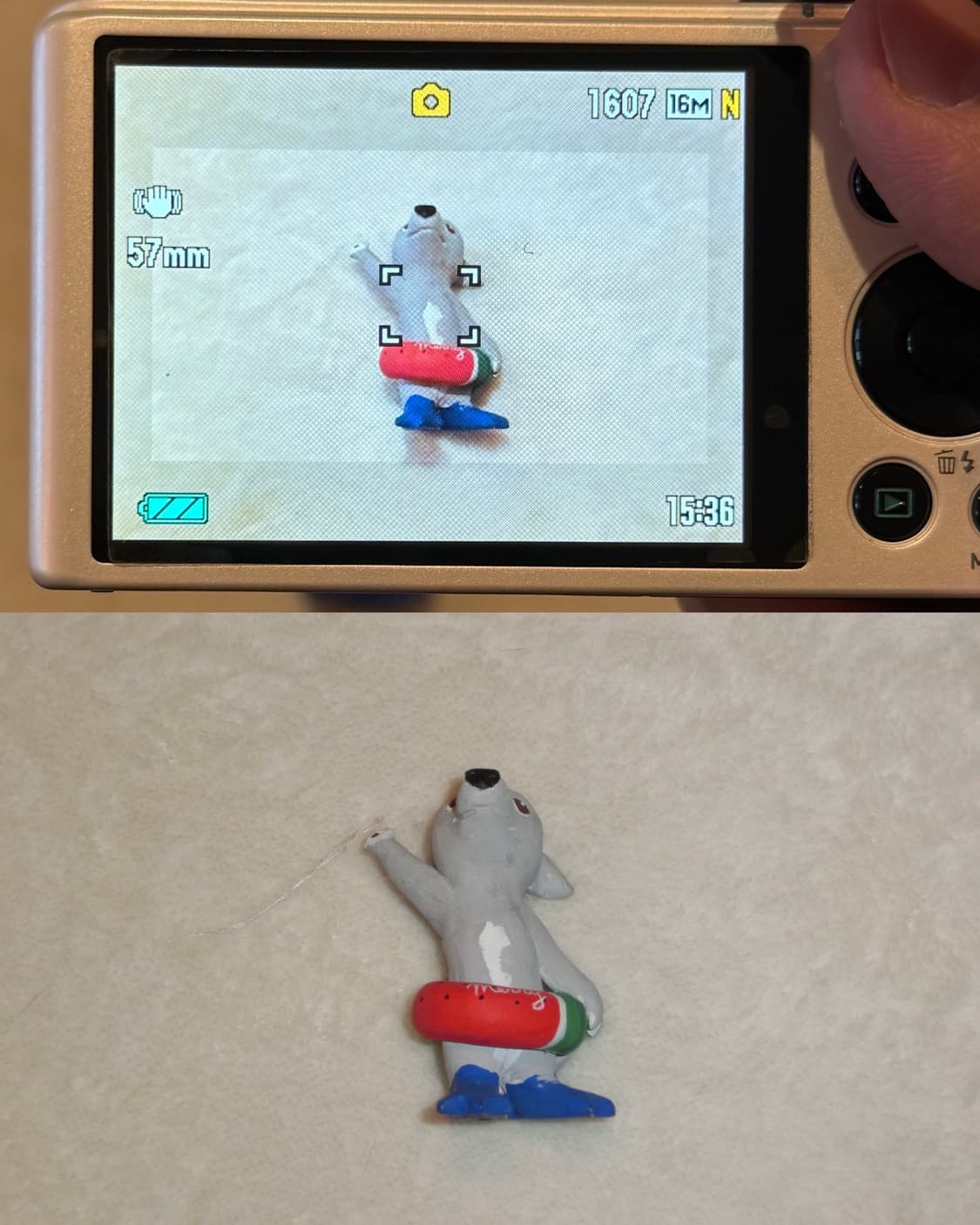 예쁜 핑크 빛 쿨톤 디카 카시오 엑슬림 ex-zr300 작례o 상품이미지10