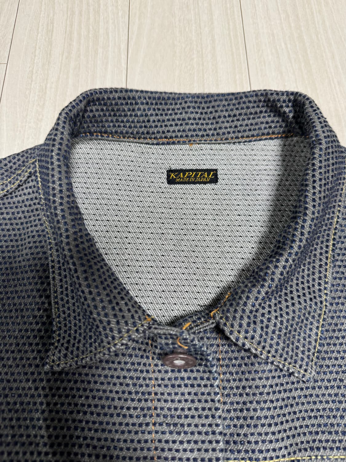 캐피탈 센츄리 데님 자켓 1타입 넘버7 5사이즈 판매합니다. 상품이미지4