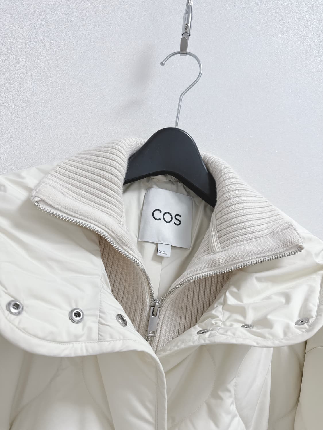 코스 퀼티드 후드 퍼넬넥 재킷 점퍼 상품이미지6