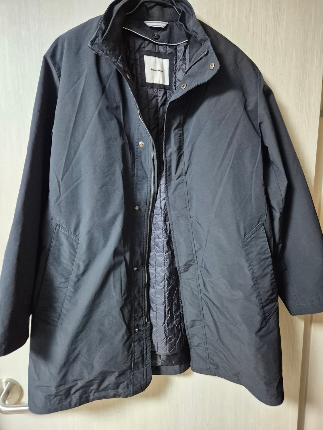 (22년) 빈폴 로버 패딩 라이너 카코트 하이넥 패딩코트 S 남성 상품이미지4