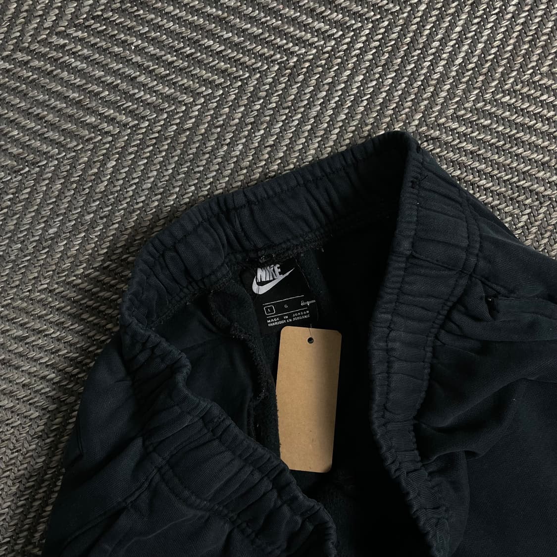 나이키 블랙 트레이닝 스웻 조거 팬츠o 5011 상품이미지5