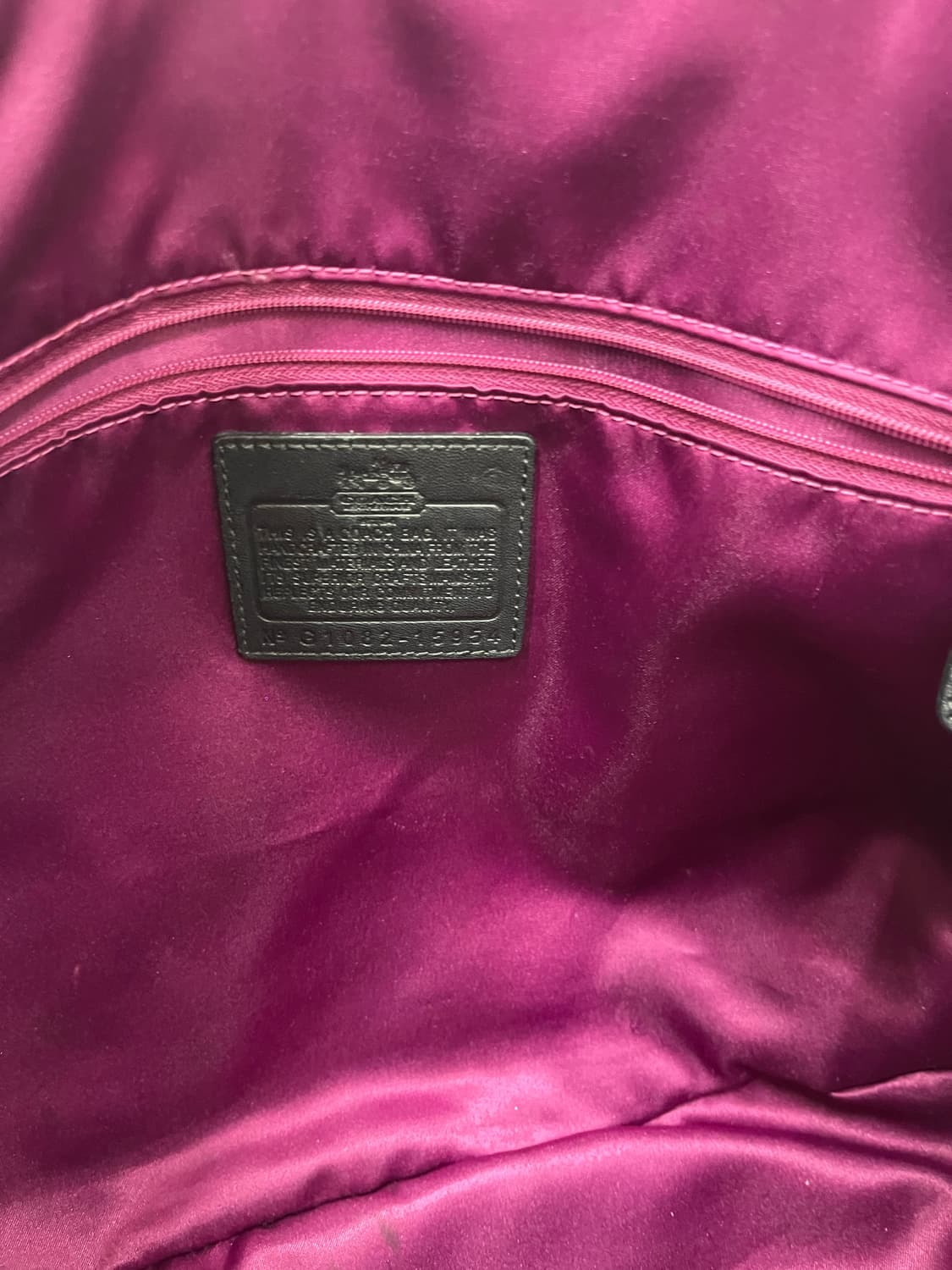 Coach Crocodile Pattern Leather Shoulder 상품이미지10