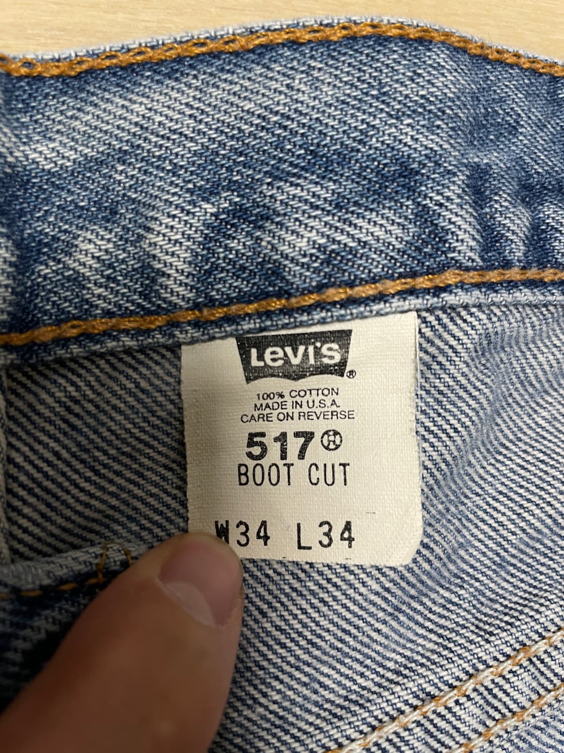 빈티지 리바이스 517  팝니다 상품이미지4