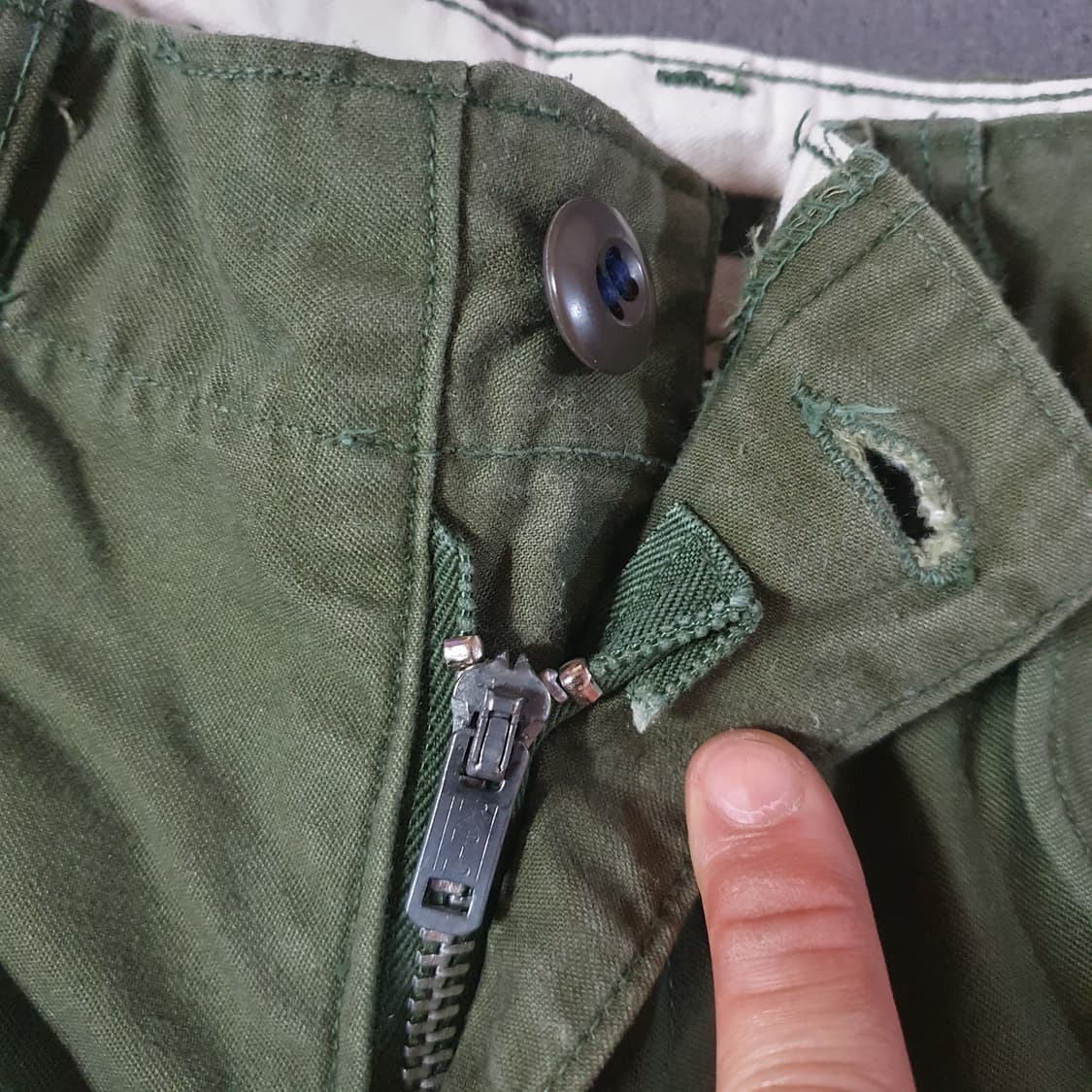 60s 미군 오리지날 m65 필드팬츠 S 스몰숏 상품이미지7