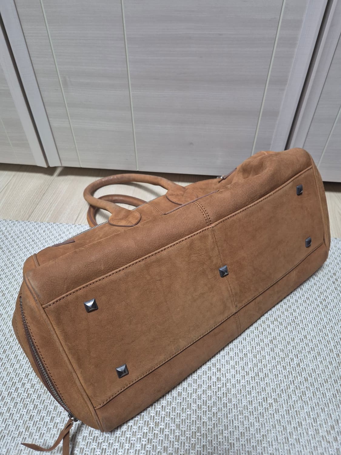 (정품)  골든구스 폴린 스퀘어 토트백 사첼 핸드백 가죽정품 골든구스 폴 상품이미지6