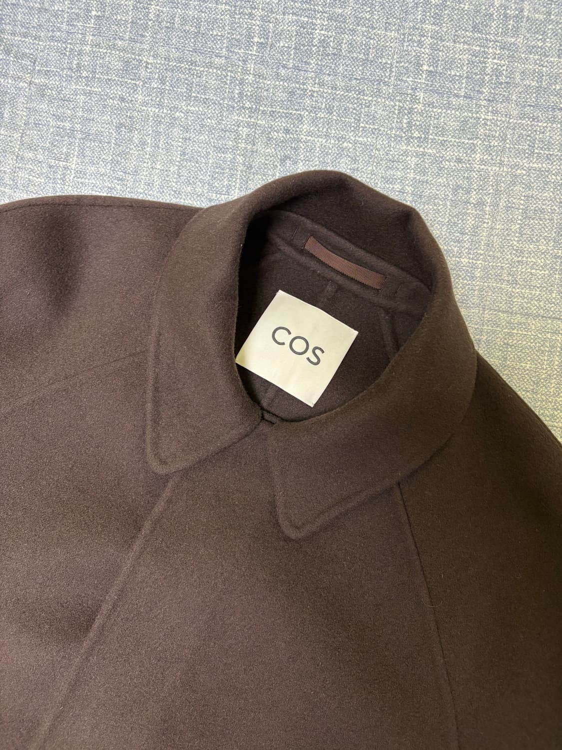 Cos 25aw Runway 더블페이스 울 카코트 상품이미지4