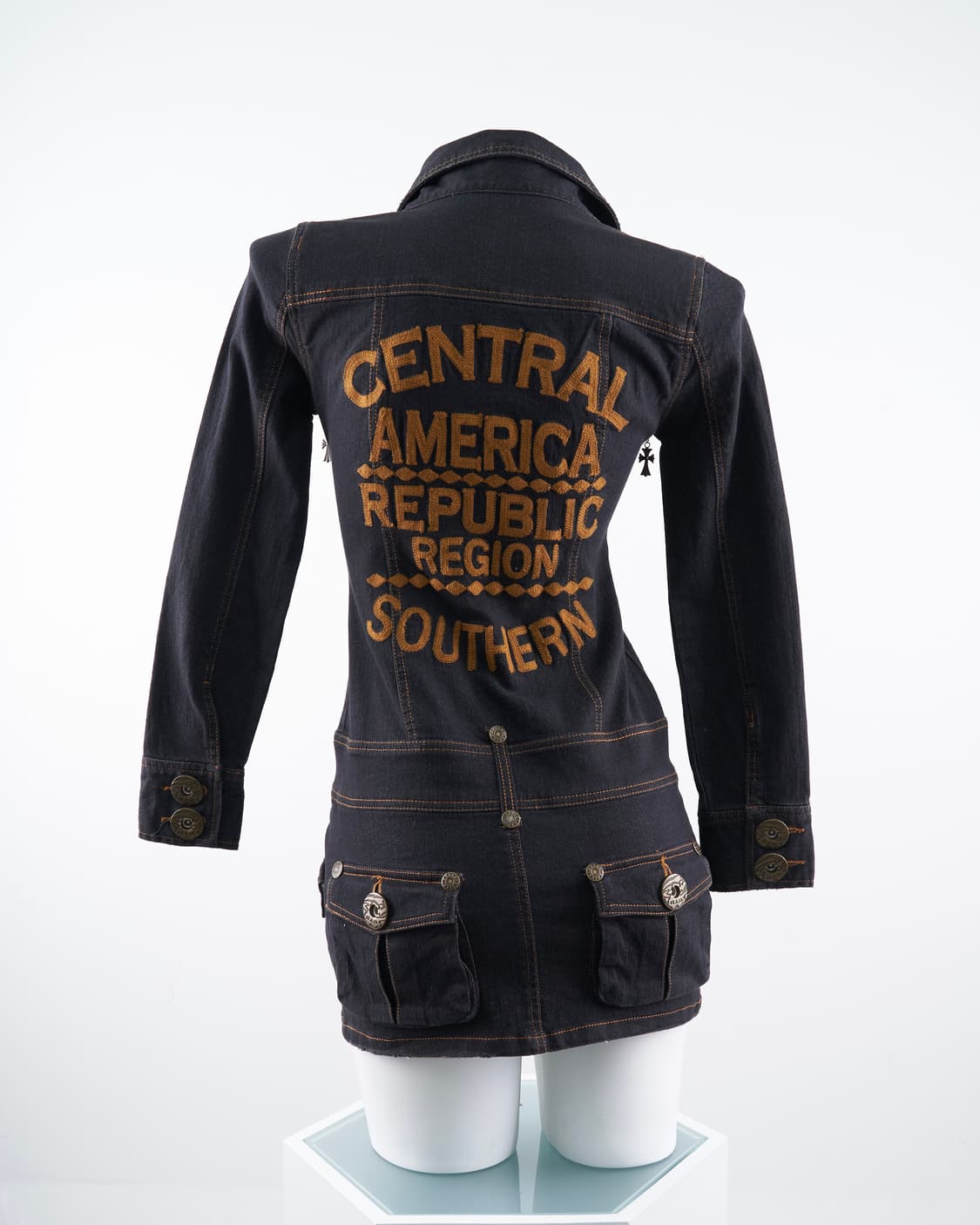 d.i.a 오네갸루 포켓 디테일 데님 원피스 상품이미지2