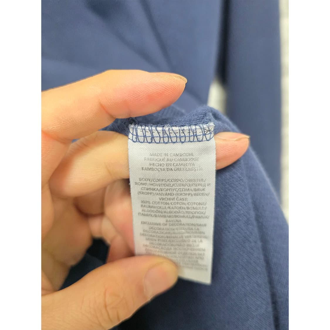 택포) 폴로 랄프로렌 이스테이트 립 하프집업 네이비 XL 상품이미지3