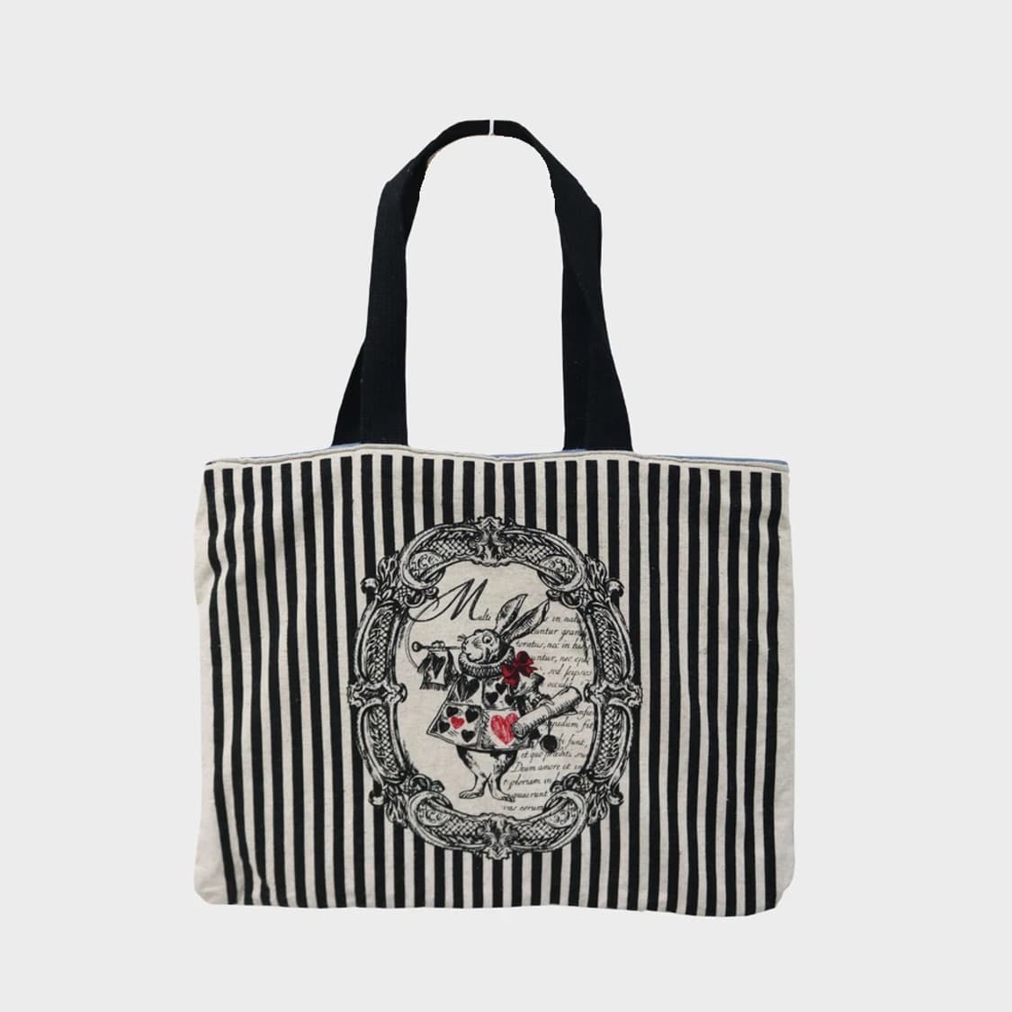 Y2K 앨리스 프린팅 토트백 61582 상품이미지1